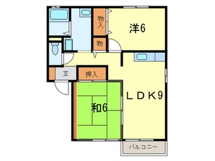 ハイツカルテットの物件間取画像